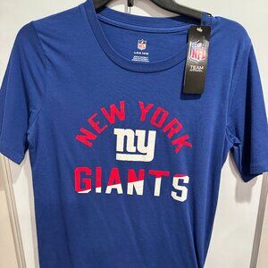 NFL Youth New York Giants Football T-Shirt Royal 9K1B7FGTY NEW with TAGS